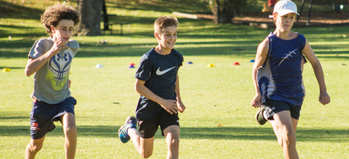 Teens running outdoors, boys running in the park, run coaching for teens, Melbourne run coach for teens - Run Ready